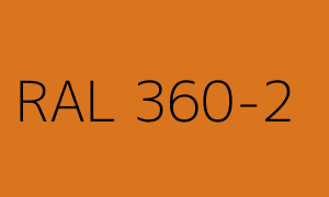 Colour RAL 360-2