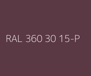 Colour RAL 360 30 15-P 