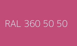 Colour RAL 360 50 50