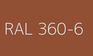 Colour RAL 360-6