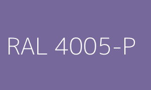 Colour RAL 4005-P