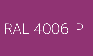 Colour RAL 4006-P