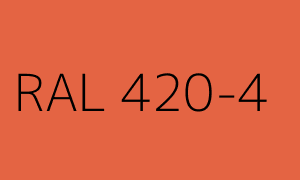 Colour RAL 420-4