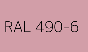Colour RAL 490-6