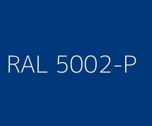 Colour RAL 5002-P ULTRAMARINE BLUE