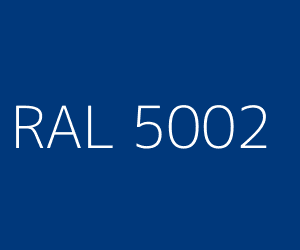 Colour RAL 5002 ULTRAMARINE BLUE