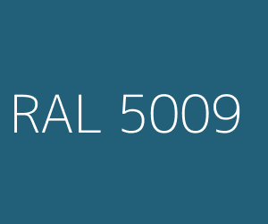 Colour RAL 5009 AZURE BLUE