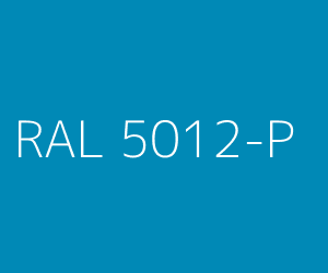 Colour RAL 5012-P LIGHT BLUE