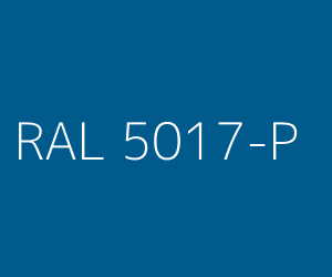 Colour RAL 5017-P TRAFFIC BLUE