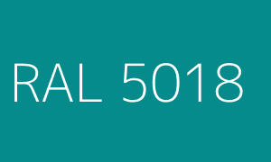 Colour RAL 5018