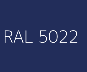Colour RAL 5022 NIGHT BLUE