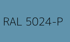 Colour RAL 5024-P