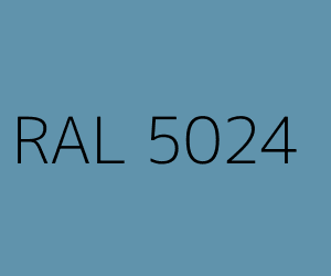 Colour RAL 5024 PASTEL BLUE