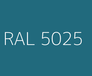 Colour RAL 5025 PEARL GENTIAN BLUE