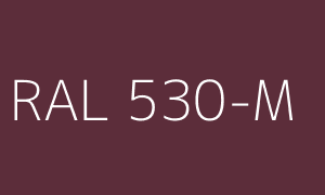 Colour RAL 530-M