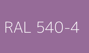 Colour RAL 540-4