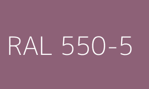 Colour RAL 550-5