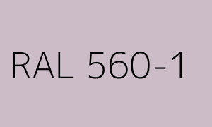 Colour RAL 560-1