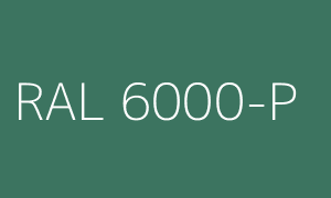 Colour RAL 6000-P