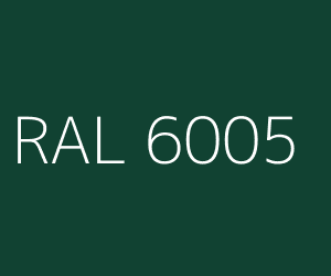 Colour RAL 6005 MOSS GREEN