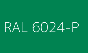 Colour RAL 6024-P