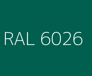 Colour RAL 6026 OPAL GREEN