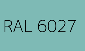 Colour RAL 6027