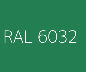 Colour RAL 6032 SIGNAL GREEN