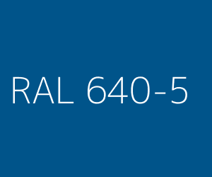 Colour RAL 640-5 