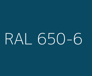 Colour RAL 650-6 