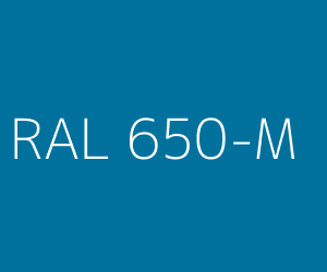 Colour RAL 650-M 