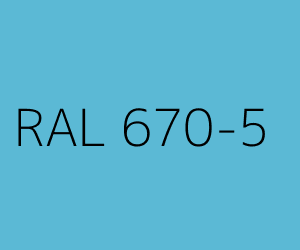 Colour RAL 670-5 