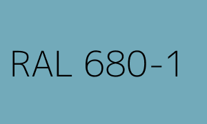 Colour RAL 680-1