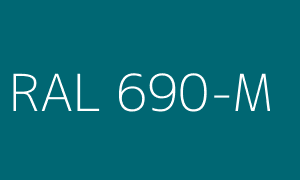 Colour RAL 690-M