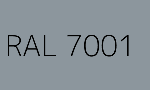 Colour RAL 7001