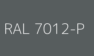 Colour RAL 7012-P