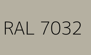 Colour RAL 7032