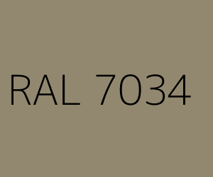Colour RAL 7034 YELLOW GREY
