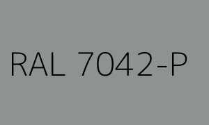 Colour RAL 7042-P