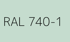 Colour RAL 740-1