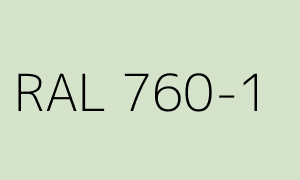 Colour RAL 760-1