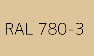 Colour RAL 780-3