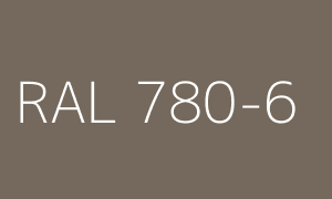 Colour RAL 780-6