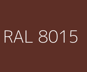 Colour RAL 8015 CHESTNUT BROWN
