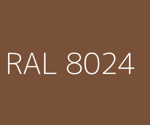Colour RAL 8024 BEIGE BROWN