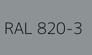 Colour RAL 820-3