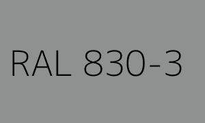 Colour RAL 830-3