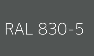 Colour RAL 830-5