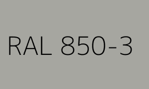 Colour RAL 850-3