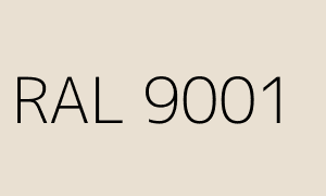 Colour RAL 9001